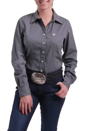 Cinch Shirt Womens Grey Arena