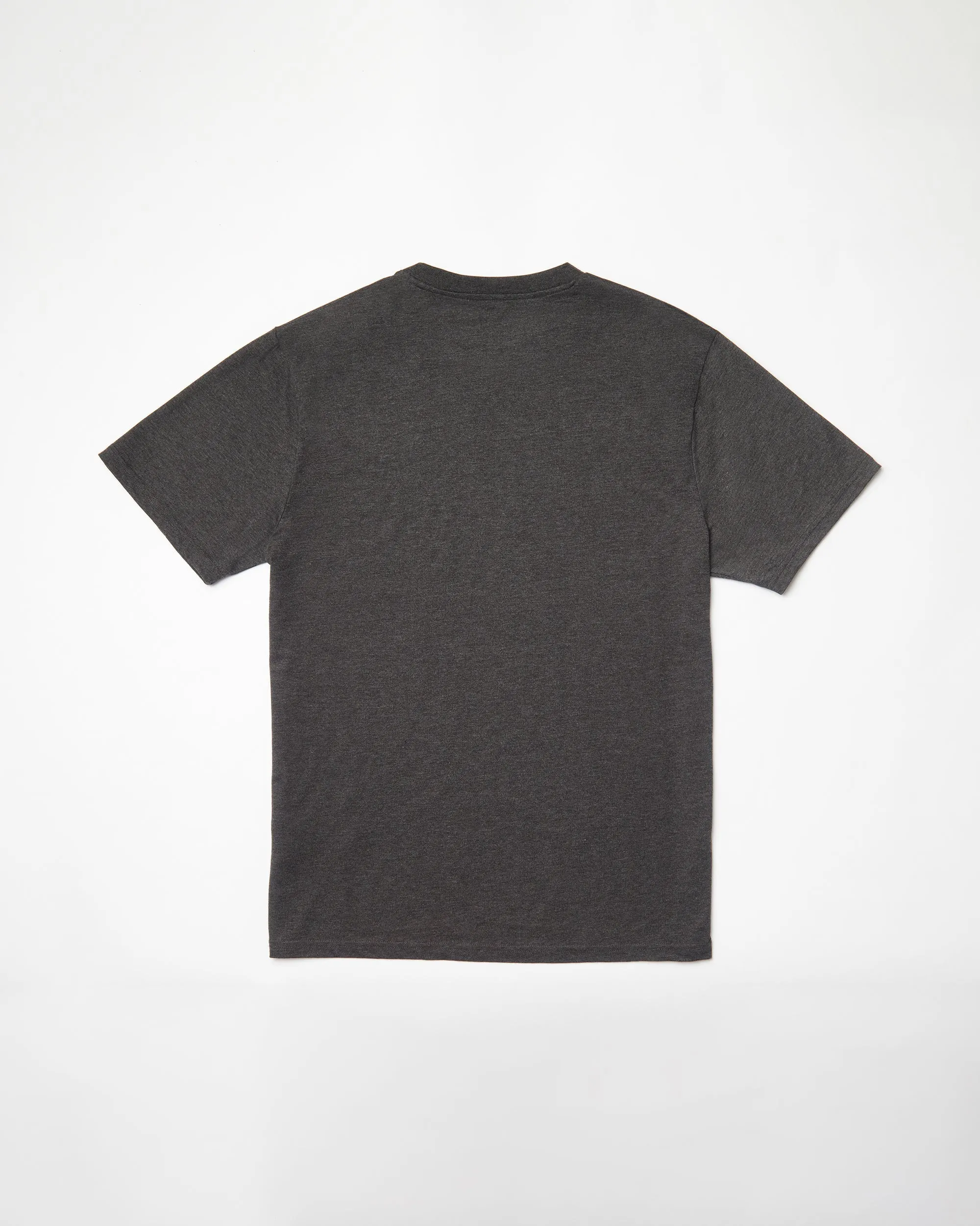 Circle Blanks T-shirt - HEATHER BLACK