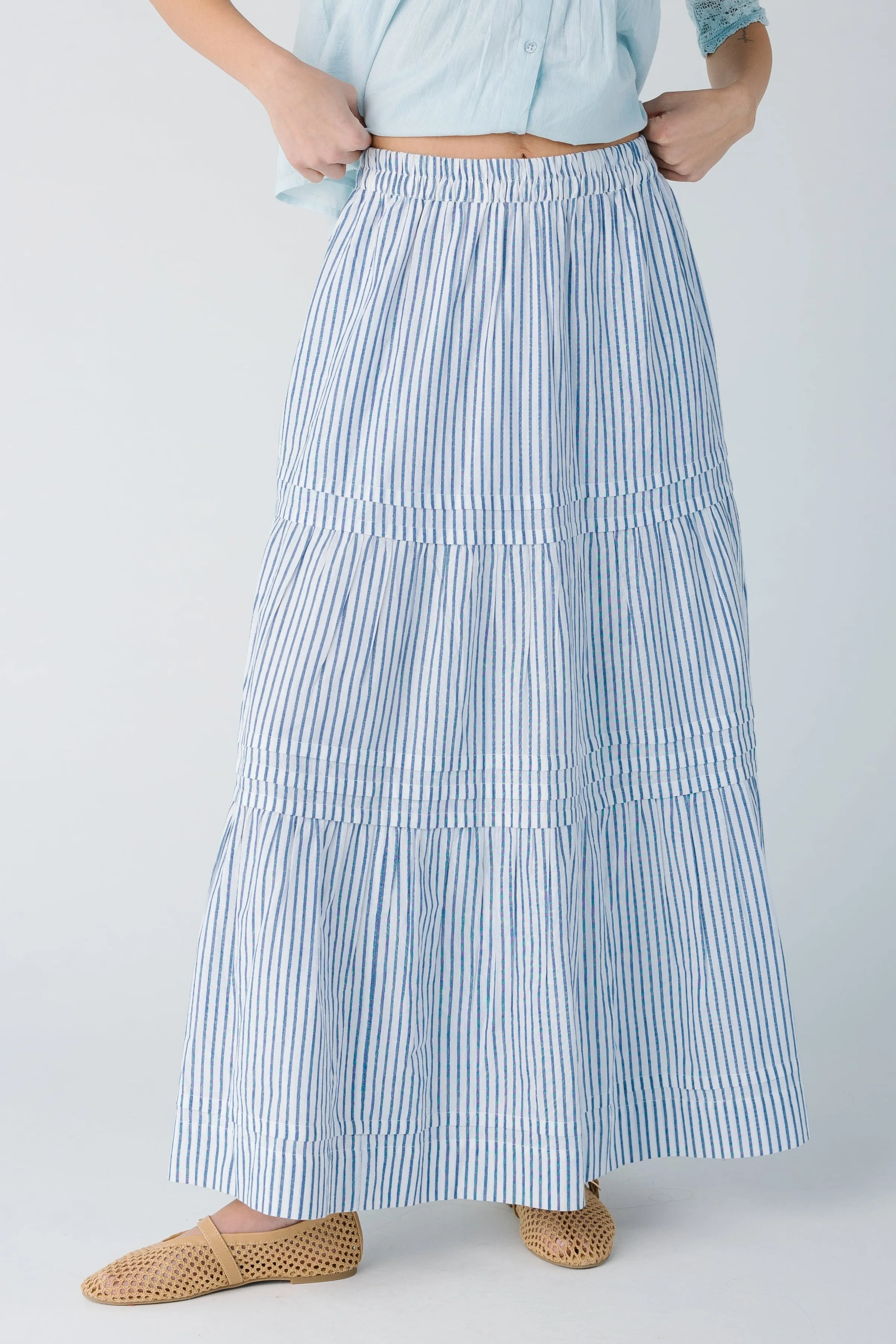 Citrus Shae Stripe Skirt