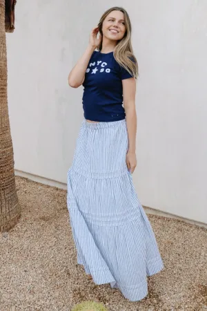 Citrus Shae Stripe Skirt