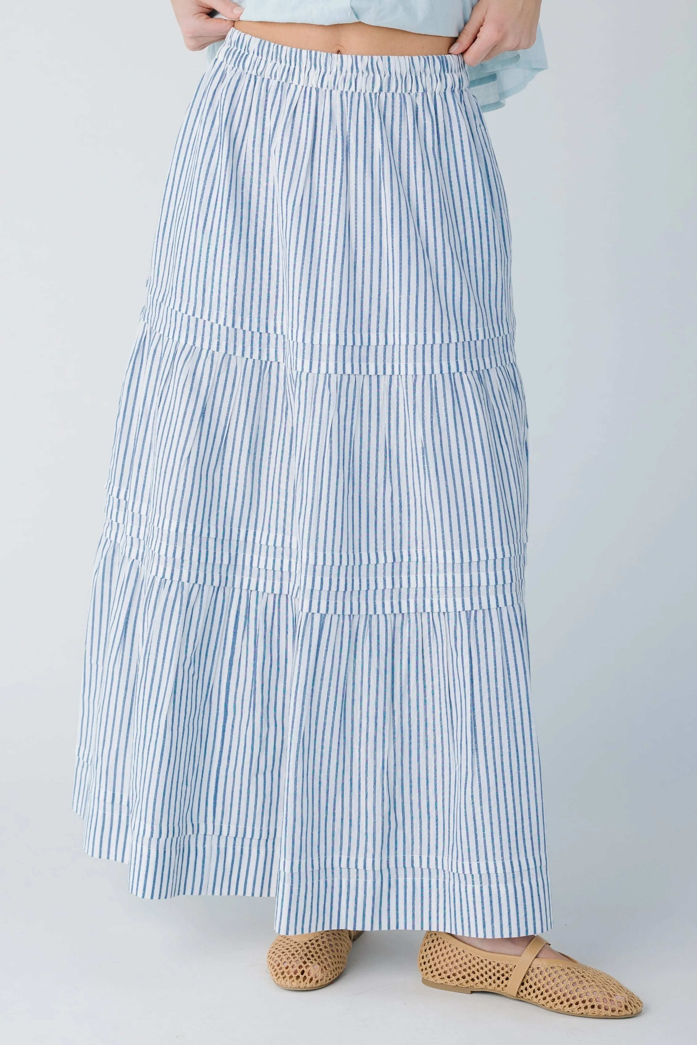 Citrus Shae Stripe Skirt