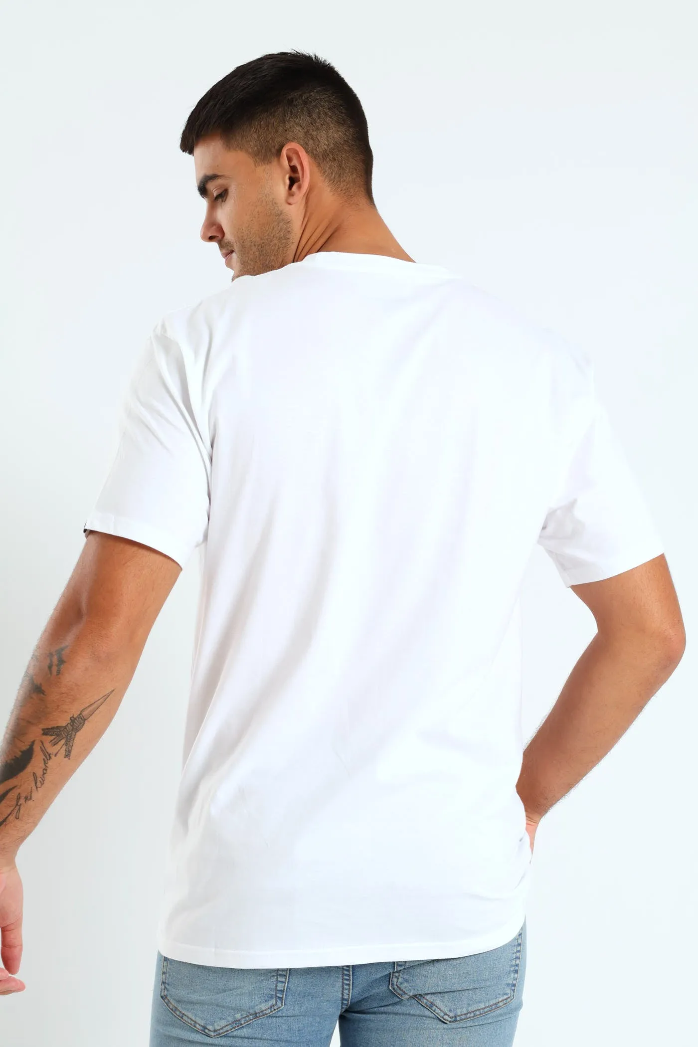 Classic White Tee - White