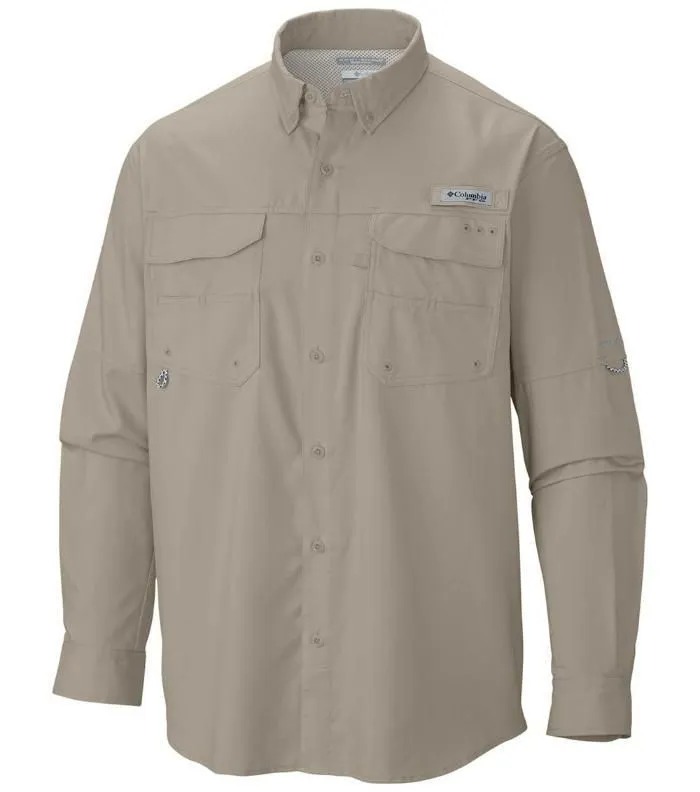 Columbia Blood and Guts III Long Sleeve Shirt Fossil