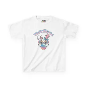CUSTOM NAME Bunny Face Easter KIDS T-Shirt