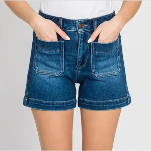 Dark Patch Pocket Short NWT