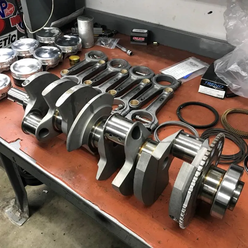 Dart SHP Pro Short Block - Callies Magnum CCW, Diamond Race Pistons