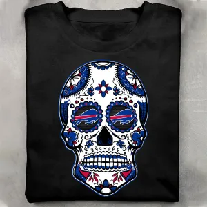 Day of the Dead Sugar Skull Shirt - BFL Bills