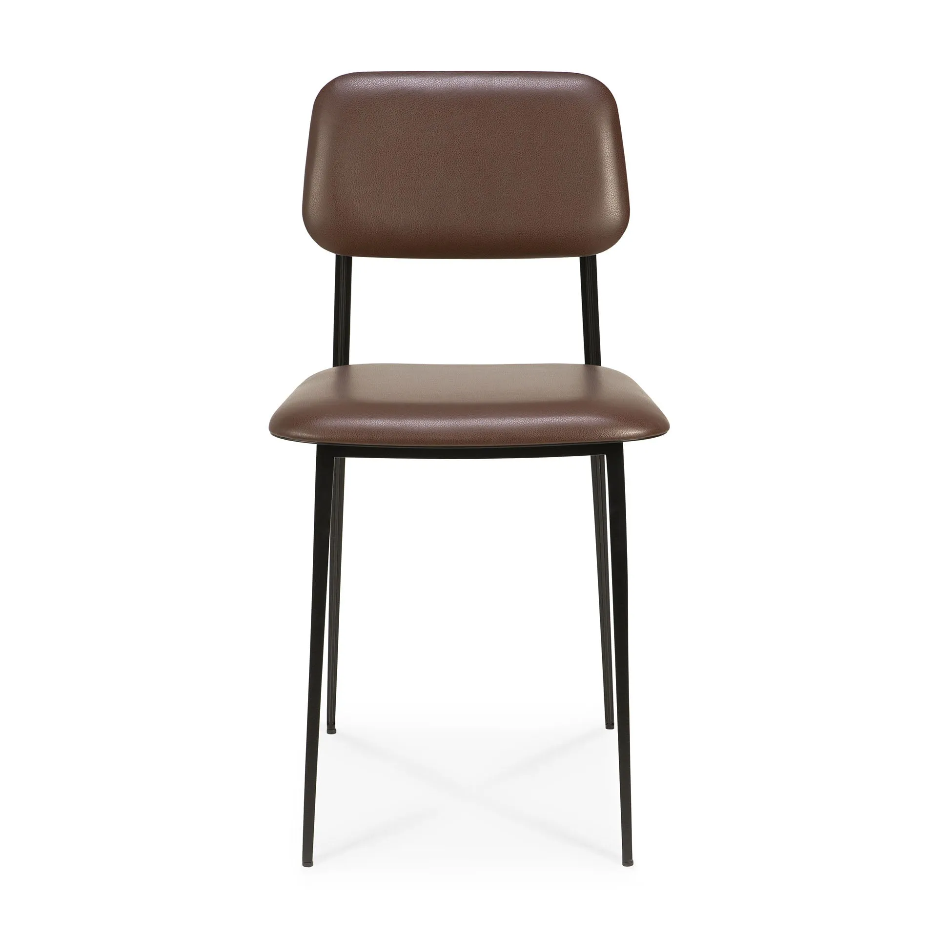 DC Dining Chair - Chocolate Leather