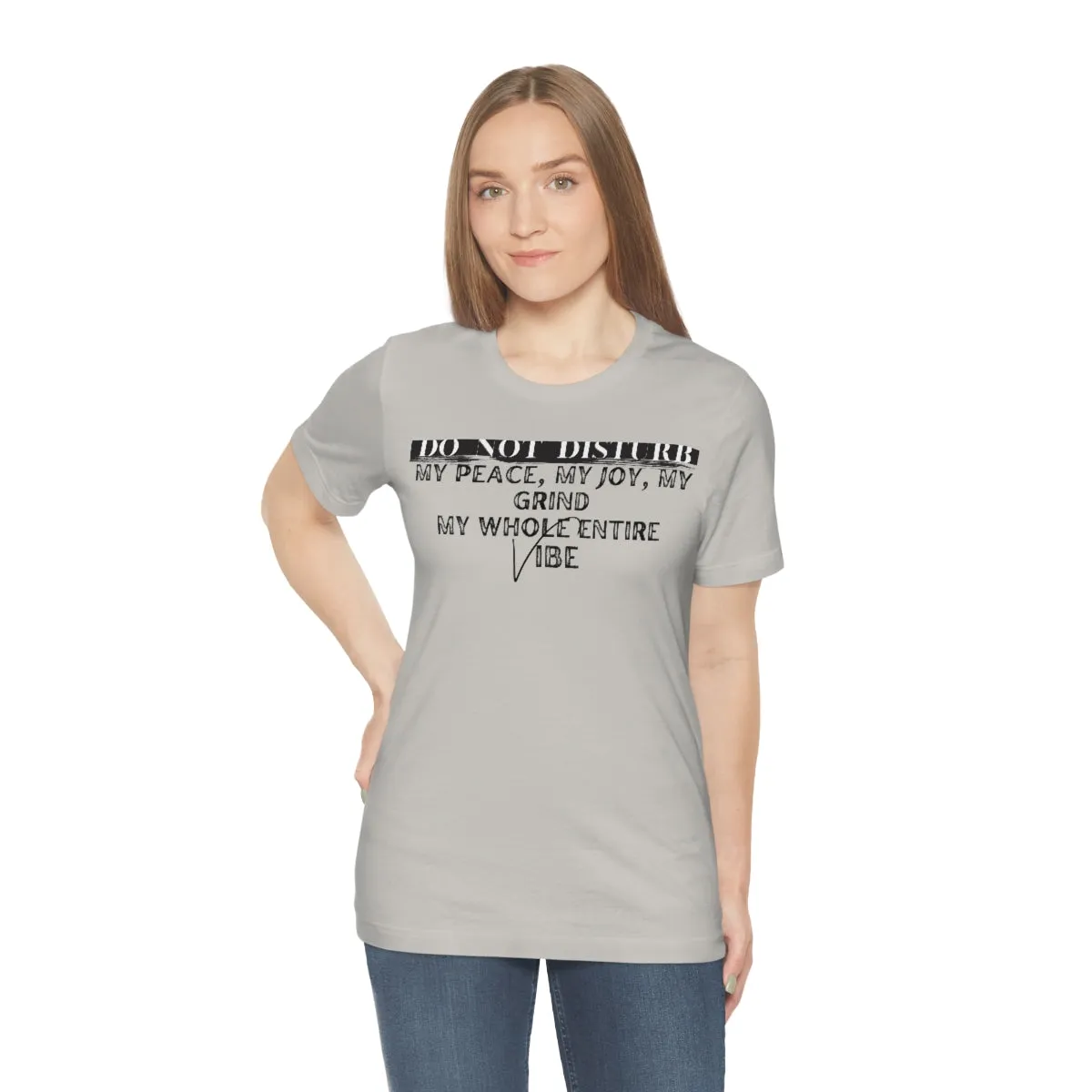 DO NOT DISTURB Jersey Short Sleeve Tee