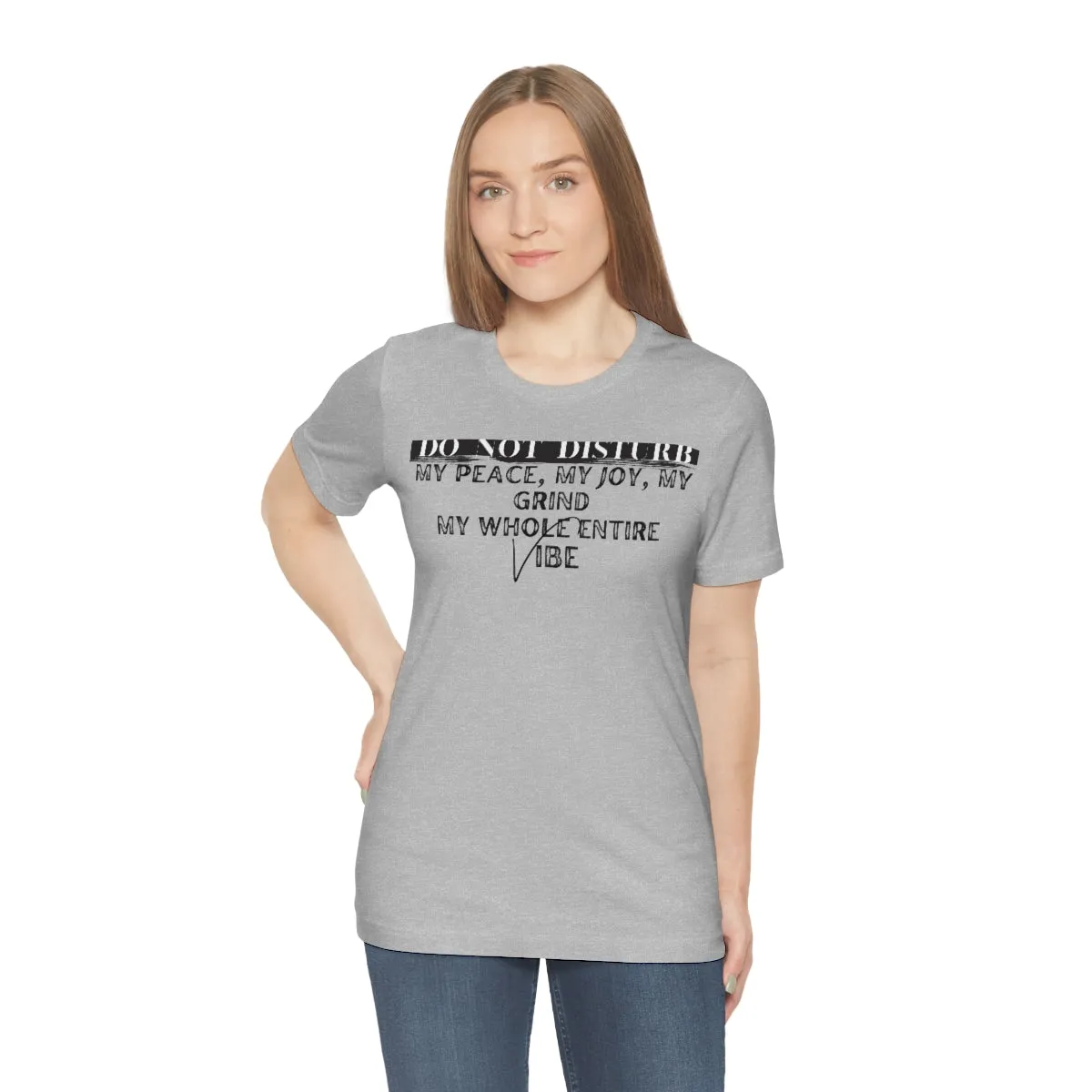 DO NOT DISTURB Jersey Short Sleeve Tee