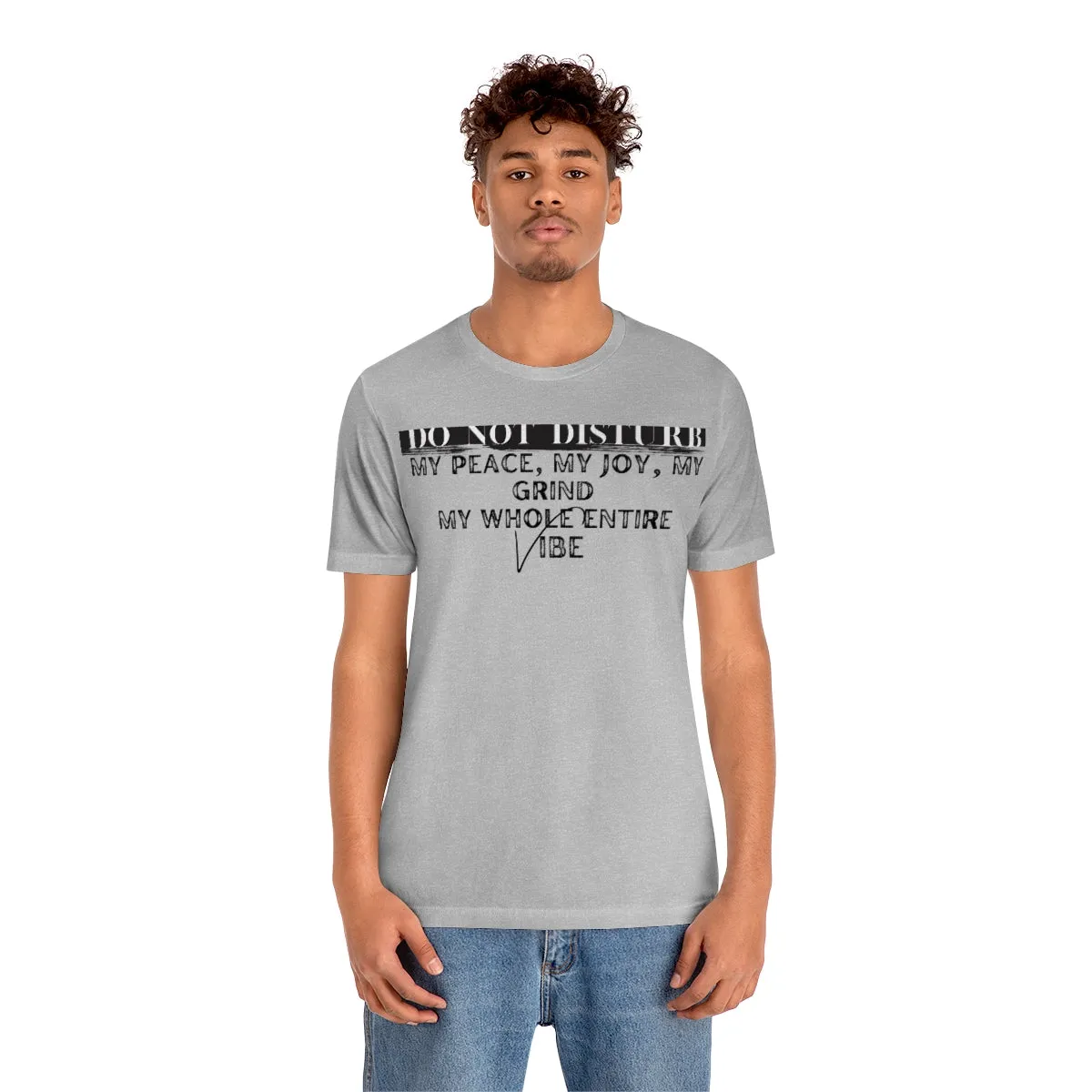 DO NOT DISTURB Jersey Short Sleeve Tee