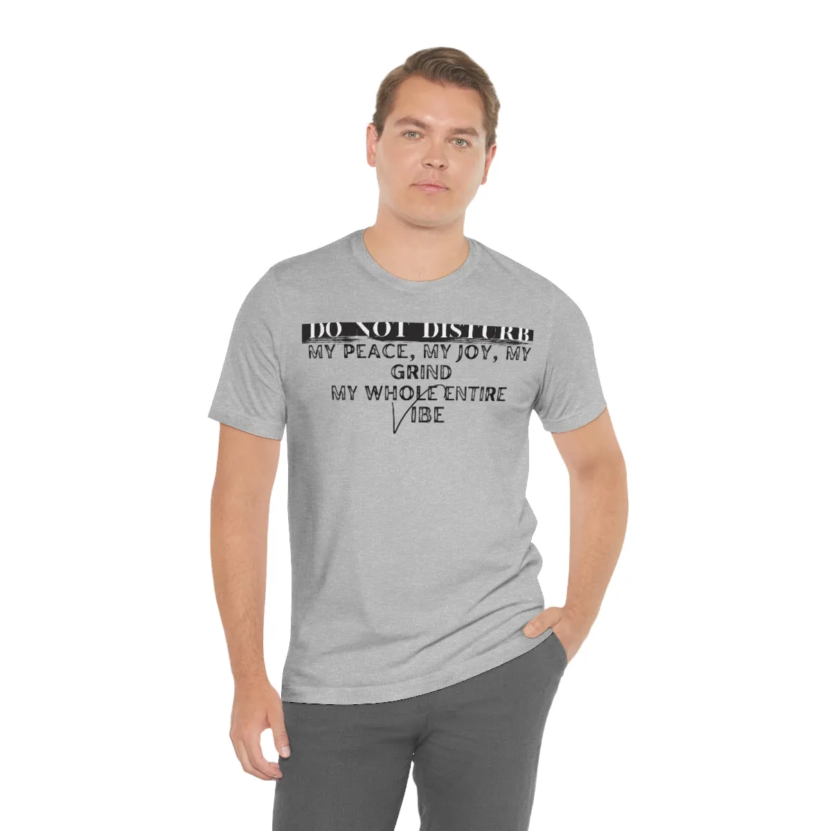 DO NOT DISTURB Jersey Short Sleeve Tee