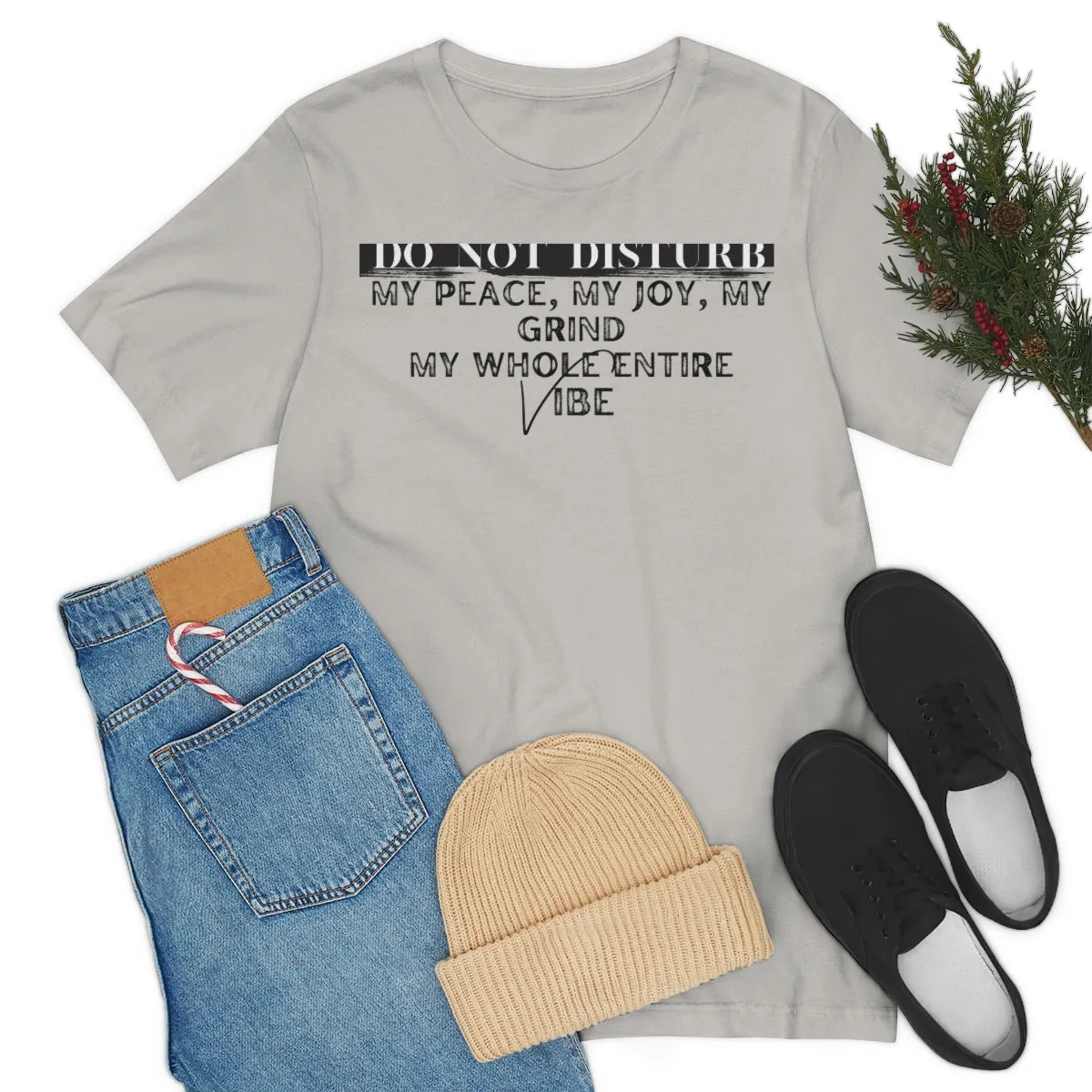 DO NOT DISTURB Jersey Short Sleeve Tee