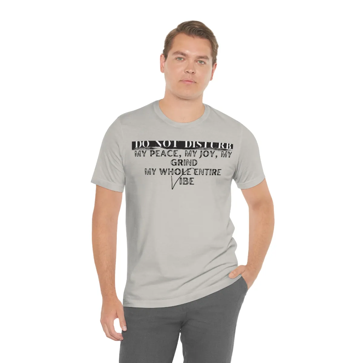 DO NOT DISTURB Jersey Short Sleeve Tee