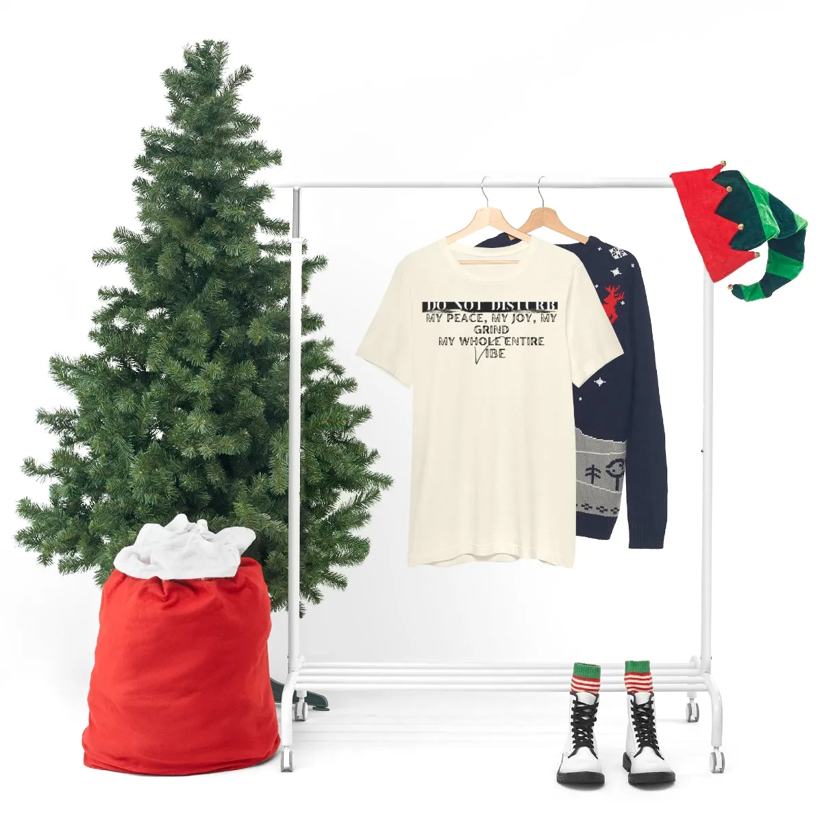 DO NOT DISTURB Jersey Short Sleeve Tee