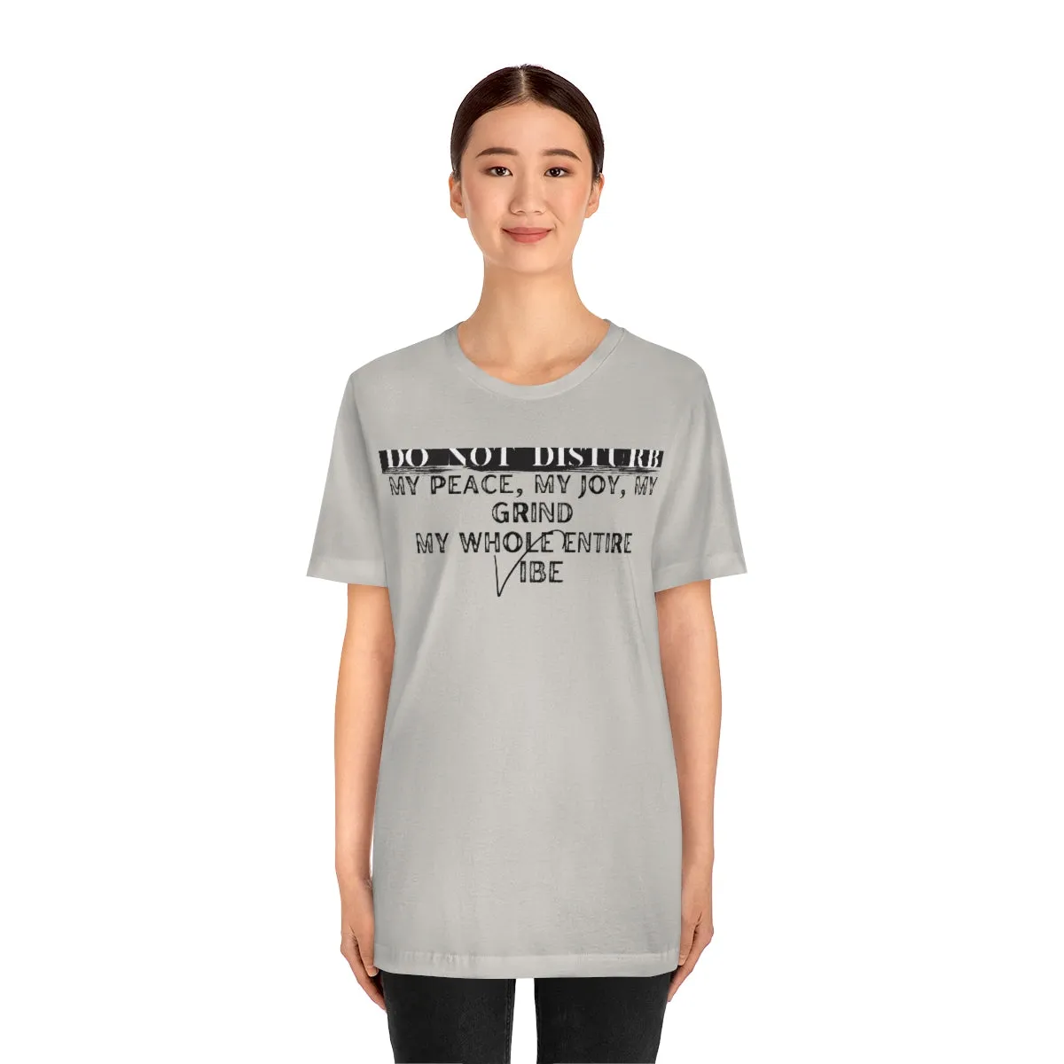 DO NOT DISTURB Jersey Short Sleeve Tee