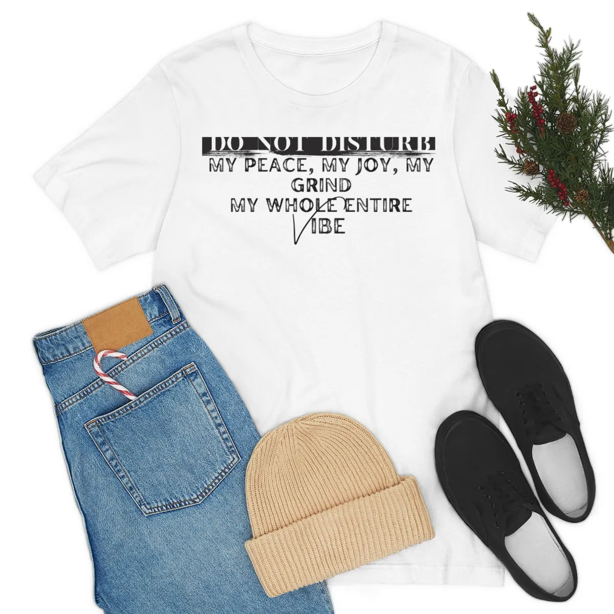 DO NOT DISTURB Jersey Short Sleeve Tee