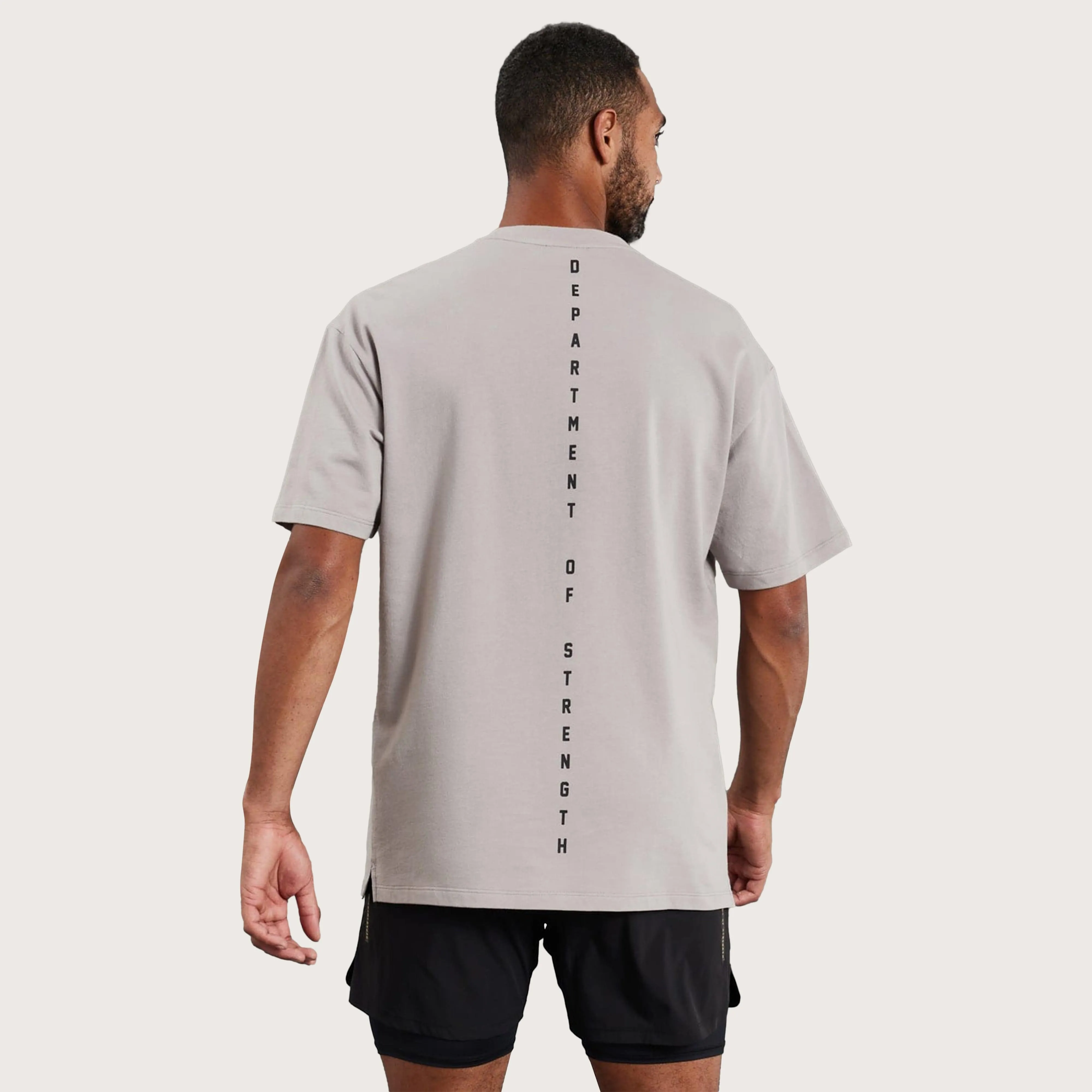 Dynamic Box Fit Split Hem T-Shirt Gull
