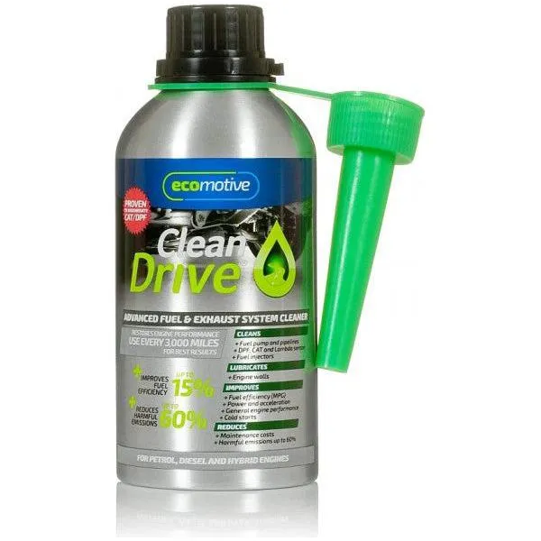Ecomotive Clean Drive Fuel & Exhaust Cleaner - 450ml