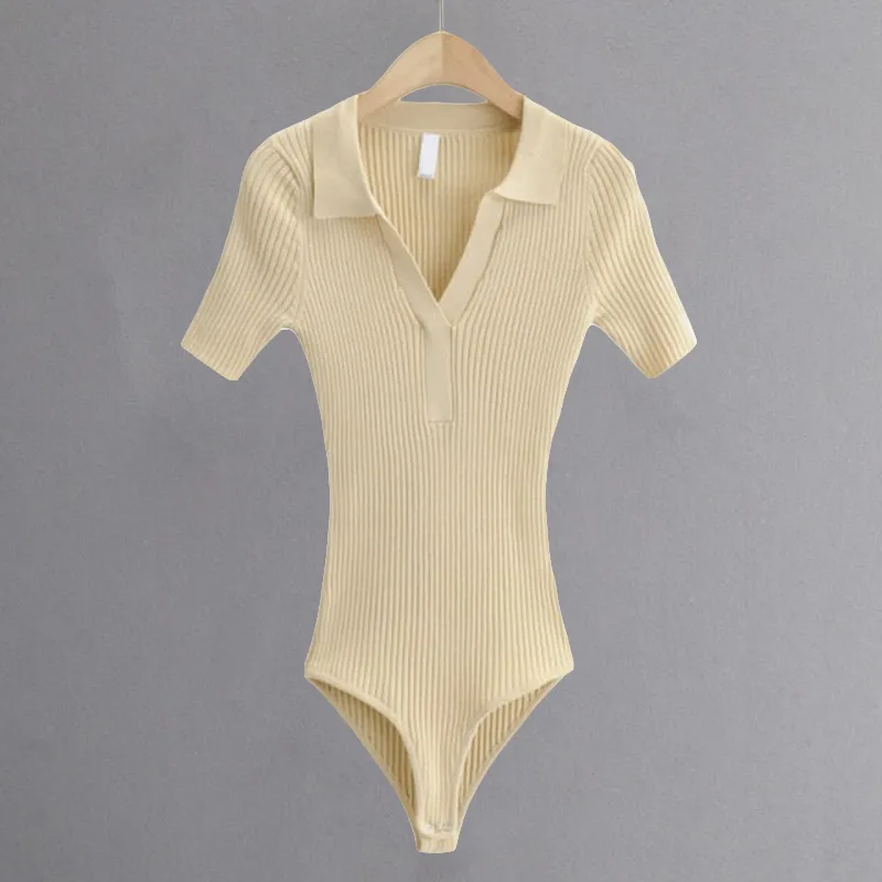 Edith® | Elegant Knitted Bodysuit