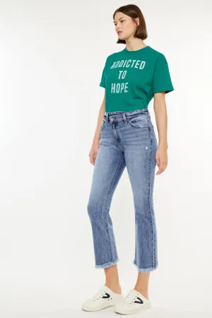 Effie High Rise Kick Flare Jeans