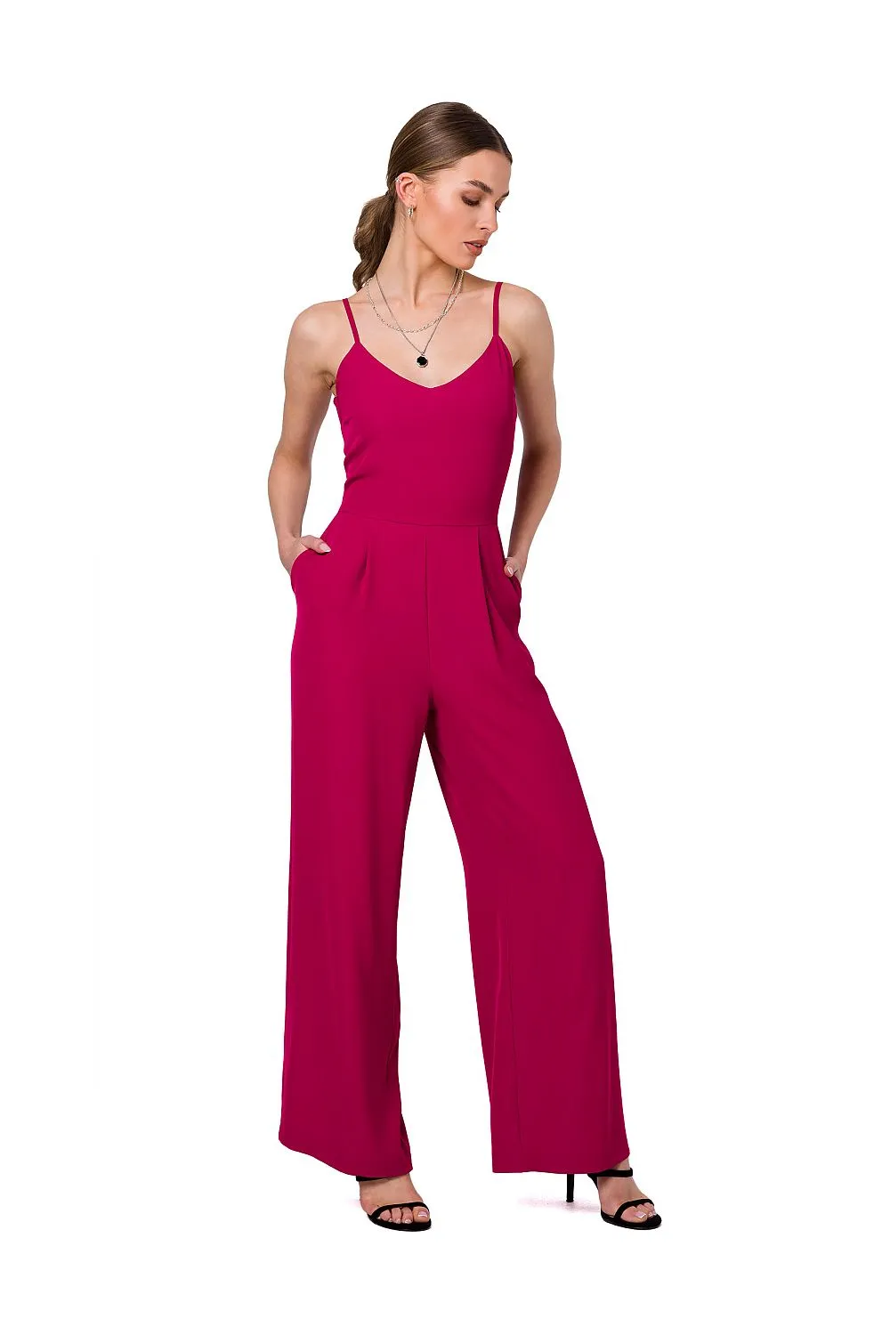 Elegant Adjustable Straps One-Piece Suit