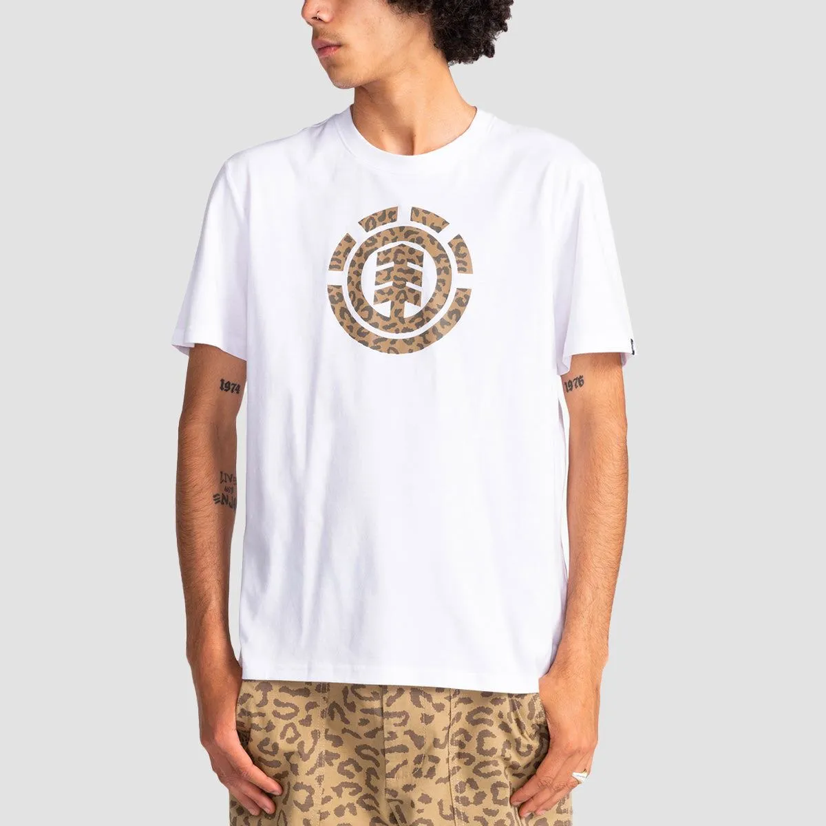 Element Cheetos Icon Organic T-Shirt Optic White
