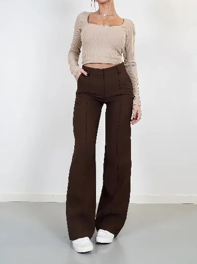 Elianny - Casual Pleated Pants for Women