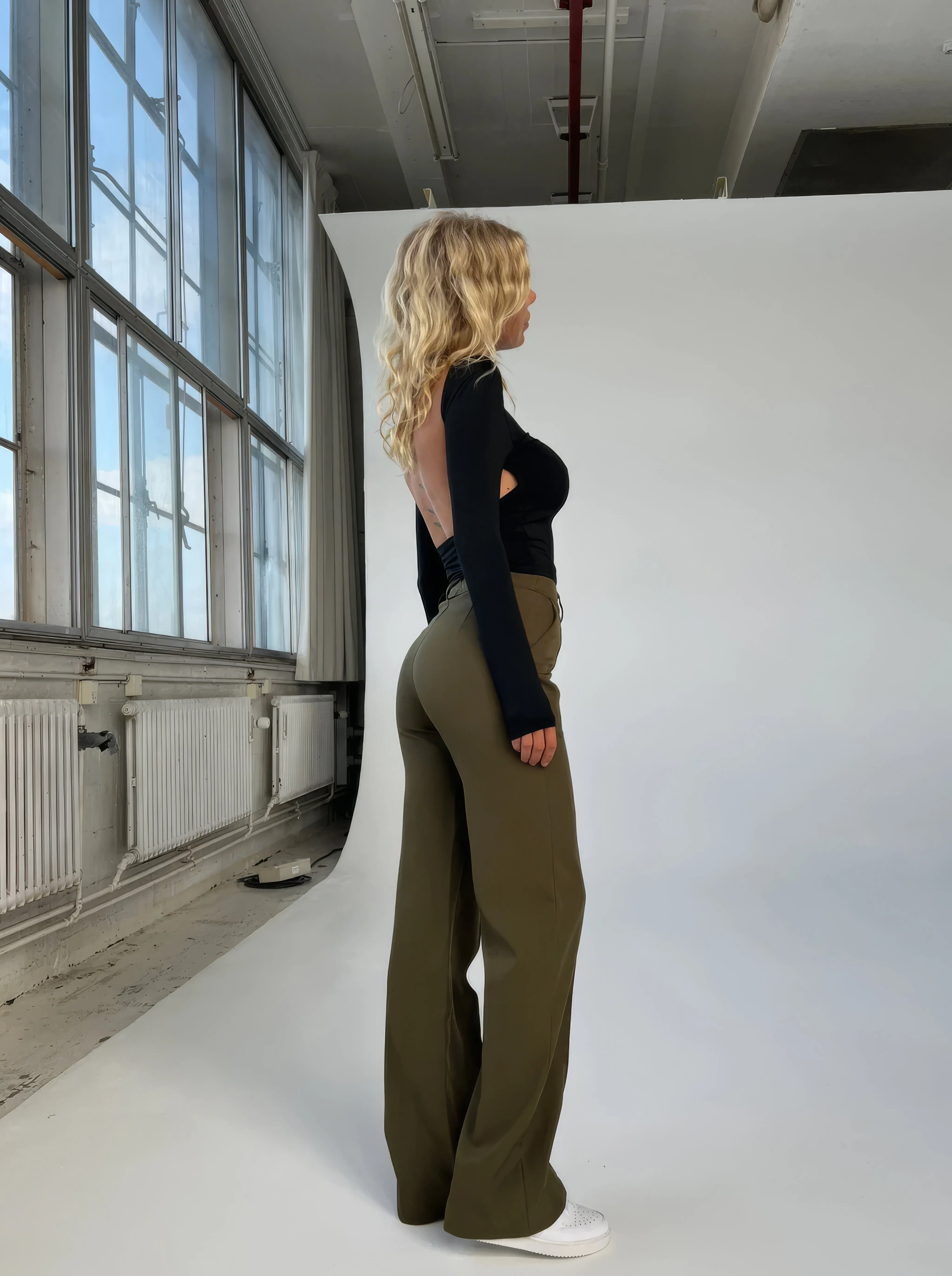 Elianny - Casual Pleated Pants for Women