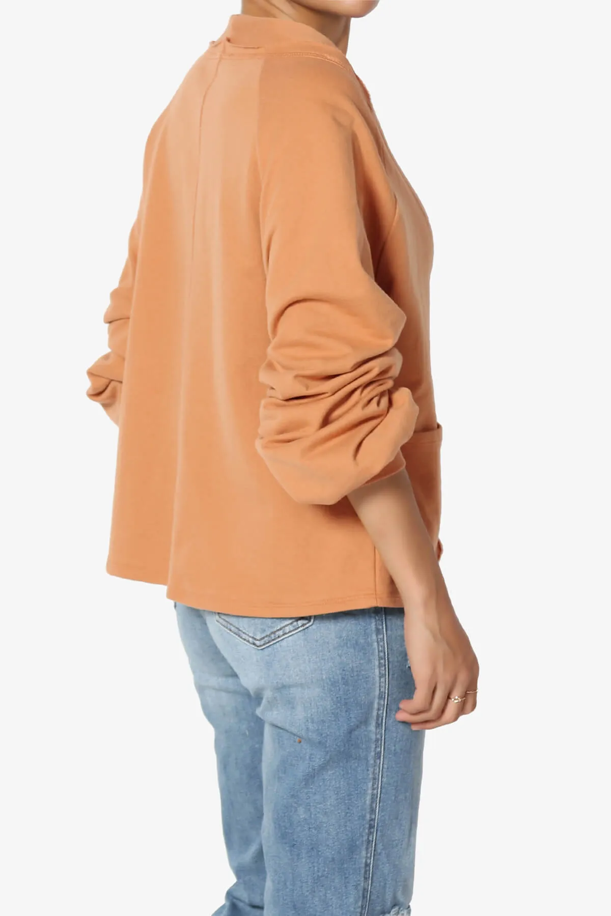 Embark Barrel Long Sleeve Terry Cardigan PLUS