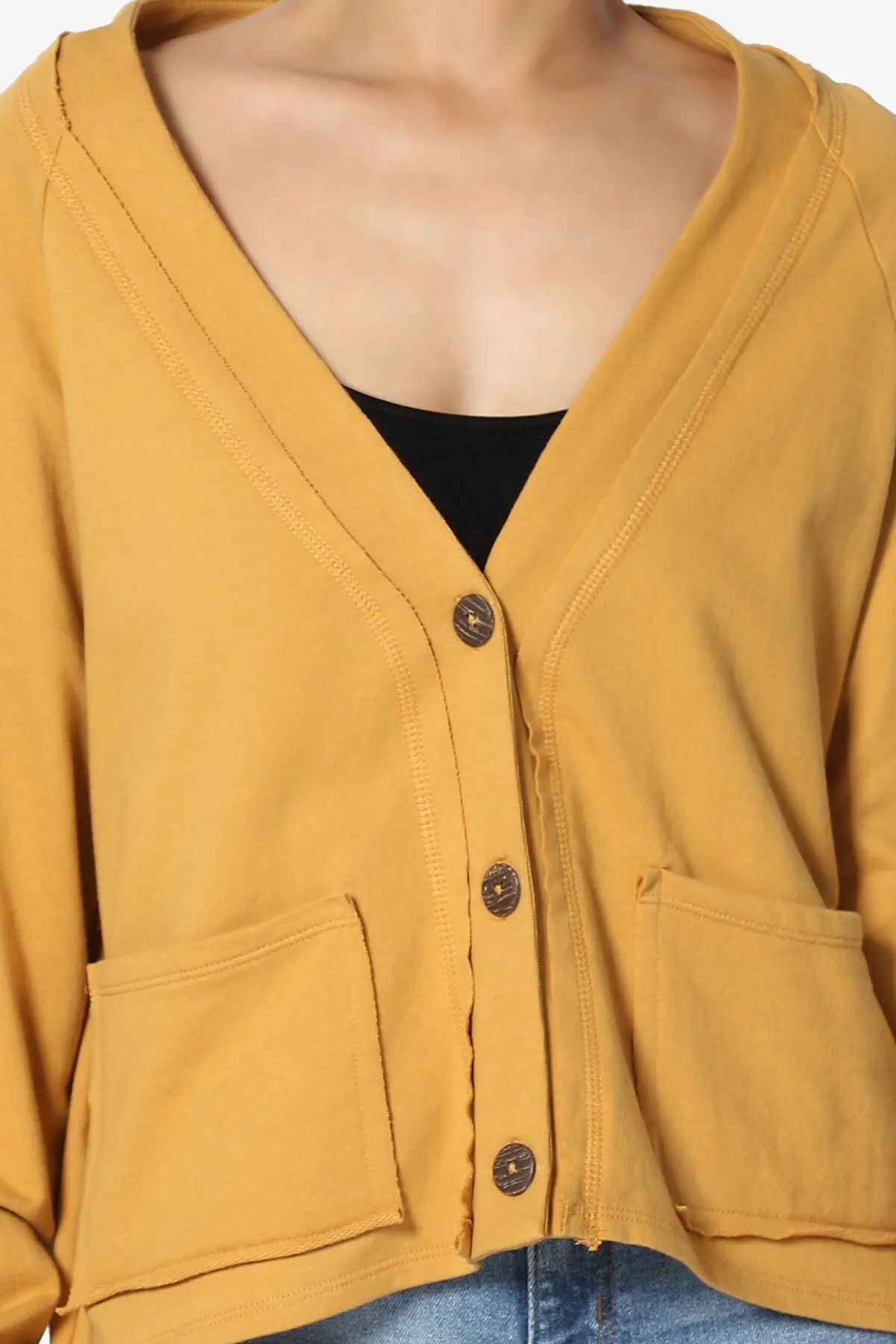 Embark Barrel Long Sleeve Terry Cardigan PLUS