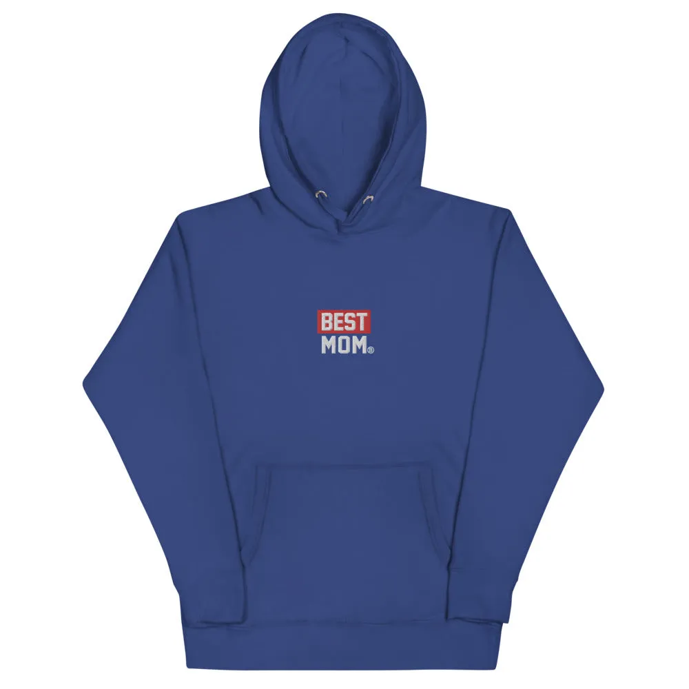 Embroidered BEST MOM Unisex Hoodie