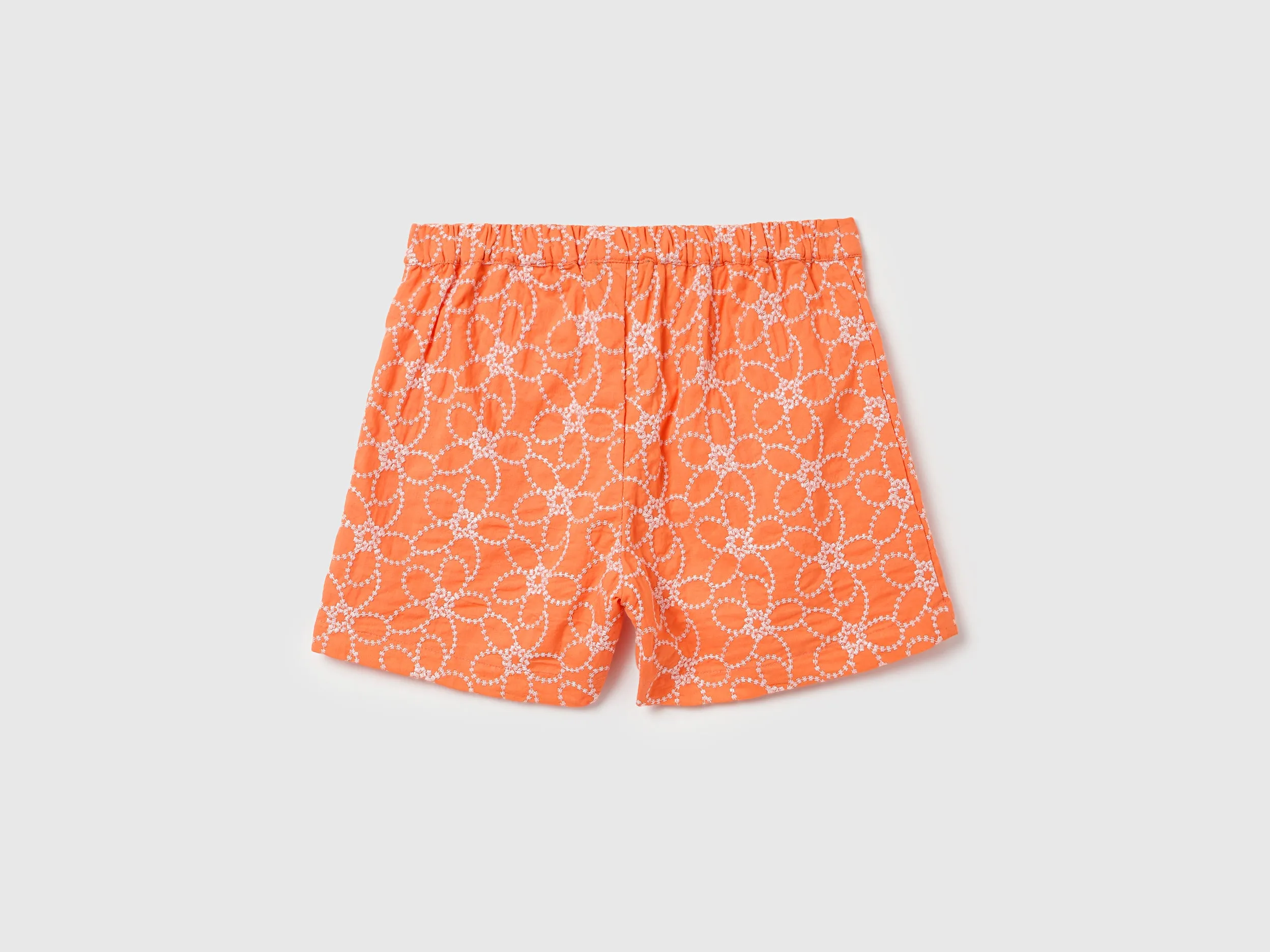 Embroidered Regular Fit Shorts