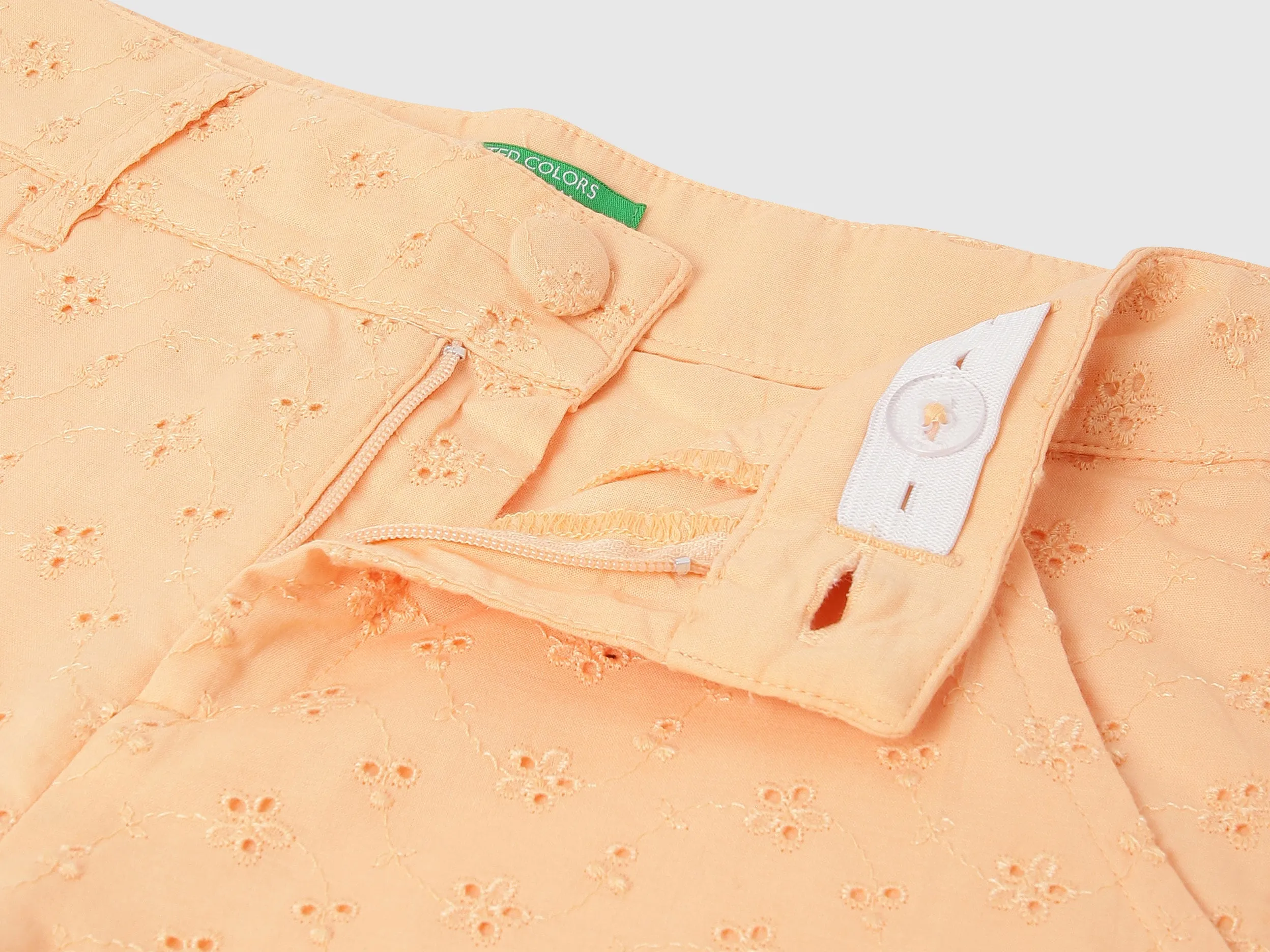 Embroidered Regular Fit Shorts