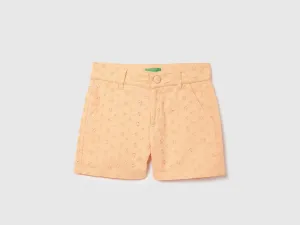 Embroidered Regular Fit Shorts