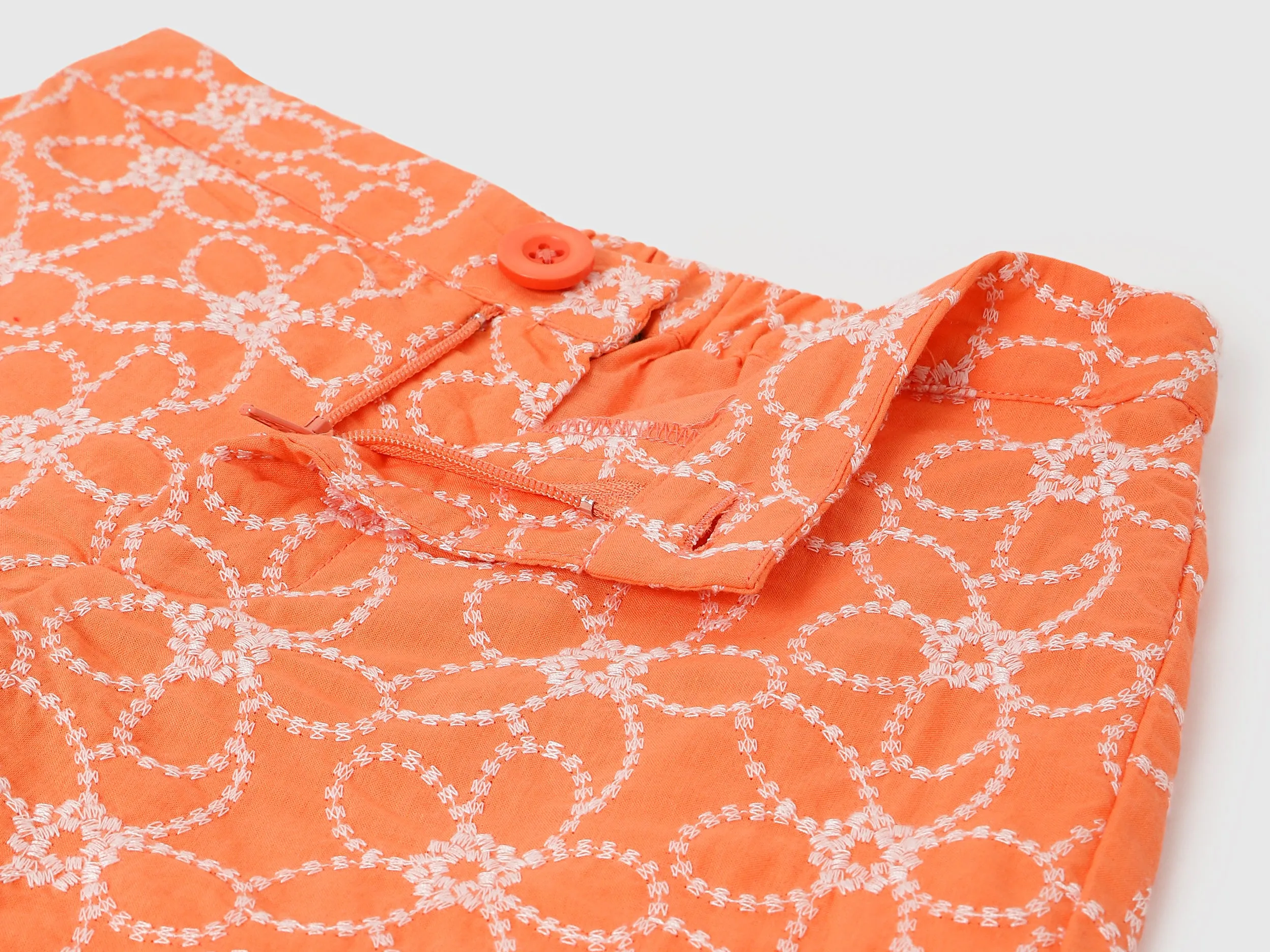 Embroidered Regular Fit Shorts