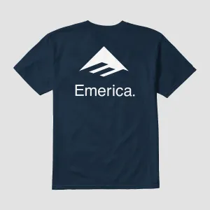 Emerica Lockup T-Shirt Navy