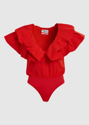 Essentiel Antwerp Hillary Top in True Red