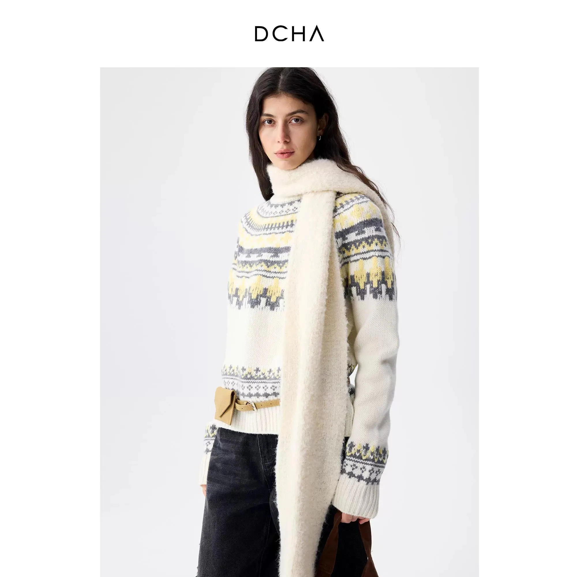 Fair Isle Knit Sweater