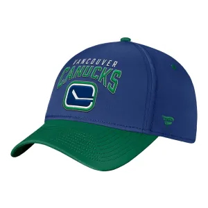 Fanatics Fundamental Structured Flexfit Hat - Vancouver Canucks