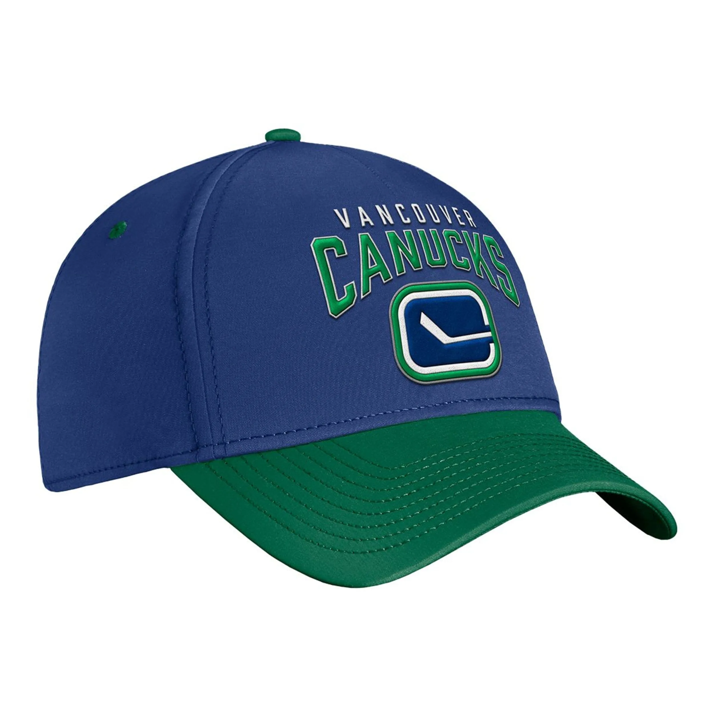 Fanatics Fundamental Structured Flexfit Hat - Vancouver Canucks