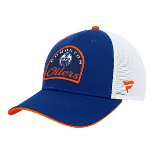 Fanatics Fundamental Structured Trucker Hat - Edmonton Oilers