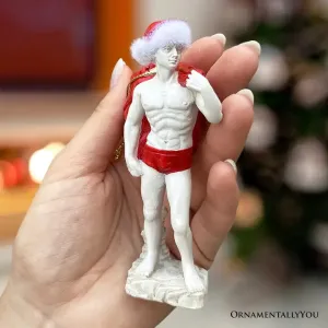 Festive Statue of David Ornament