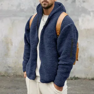 Finnegan - men's hooded fleece jacket