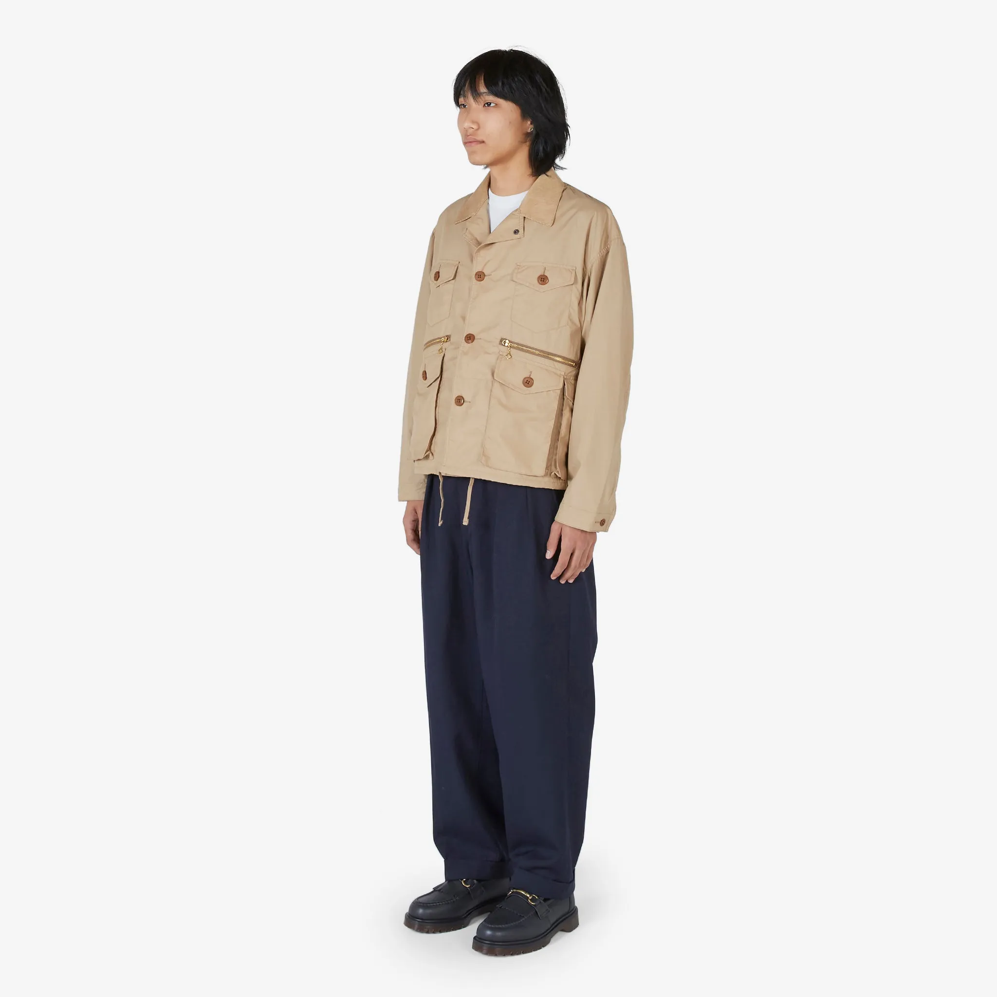 Fish-Hunting Jacket Nylon Beige