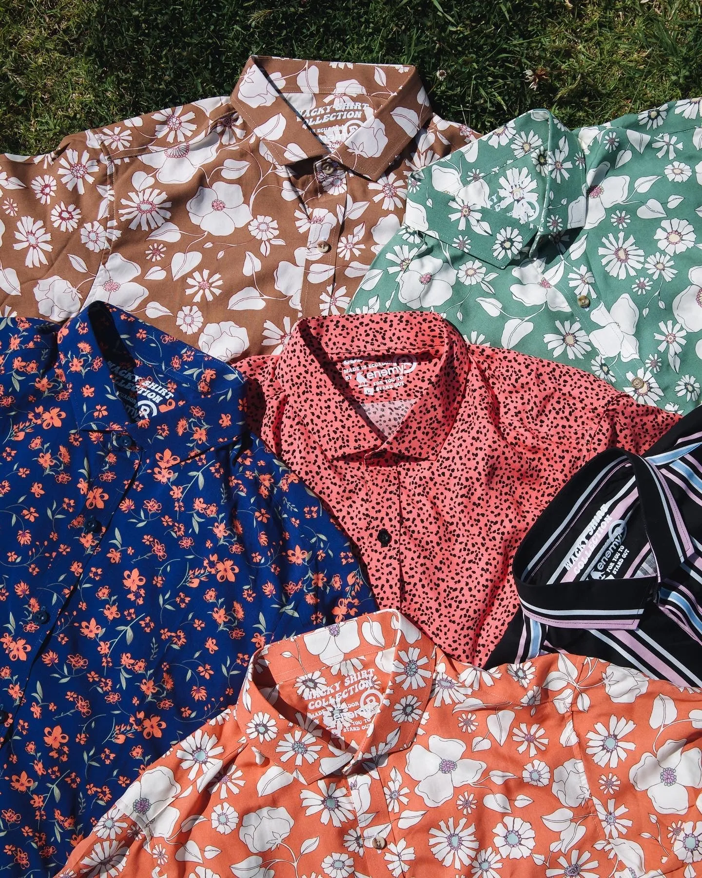 Floral Green Button Up Shirt