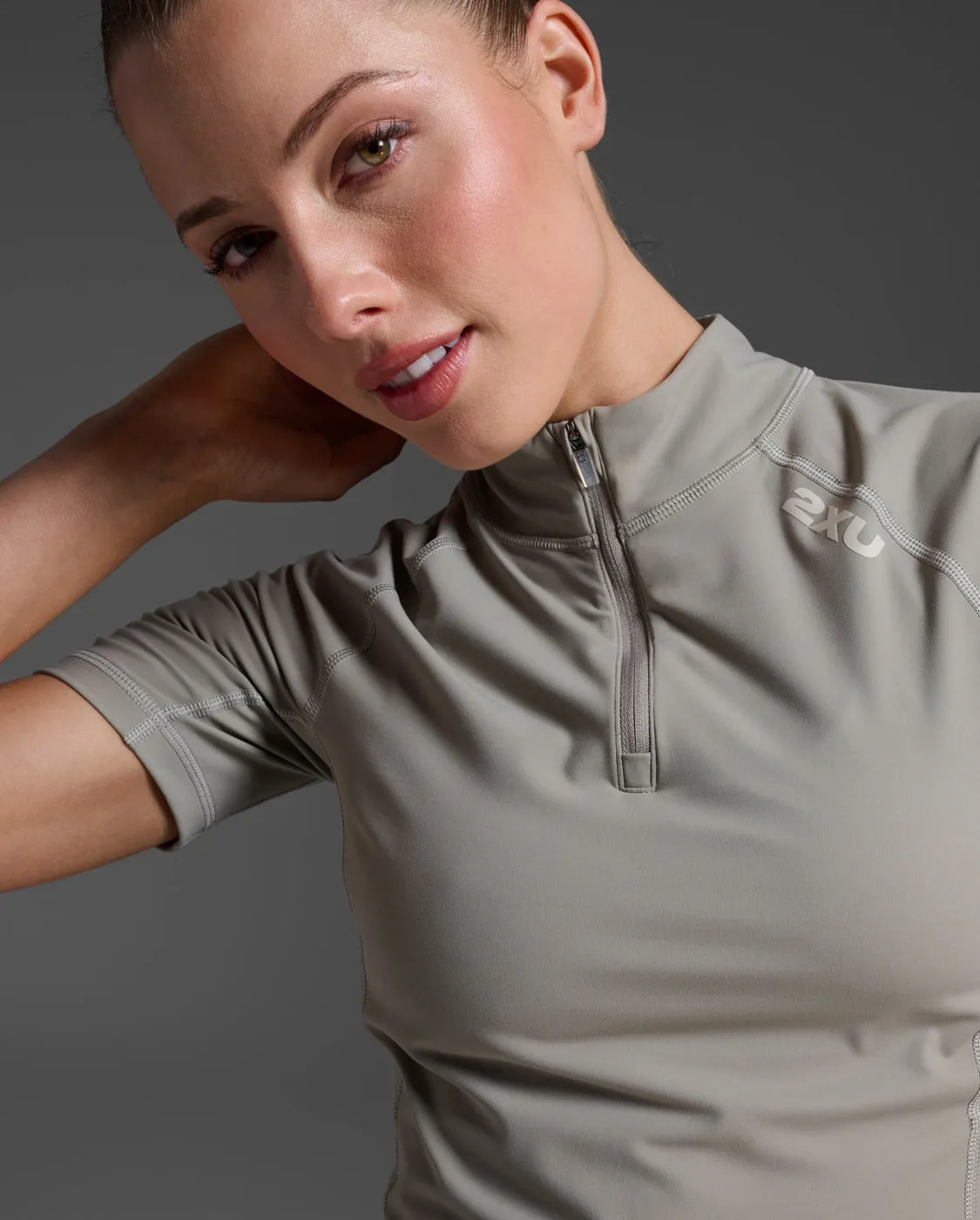 Form Soft Touch 1/2 Zip Tee