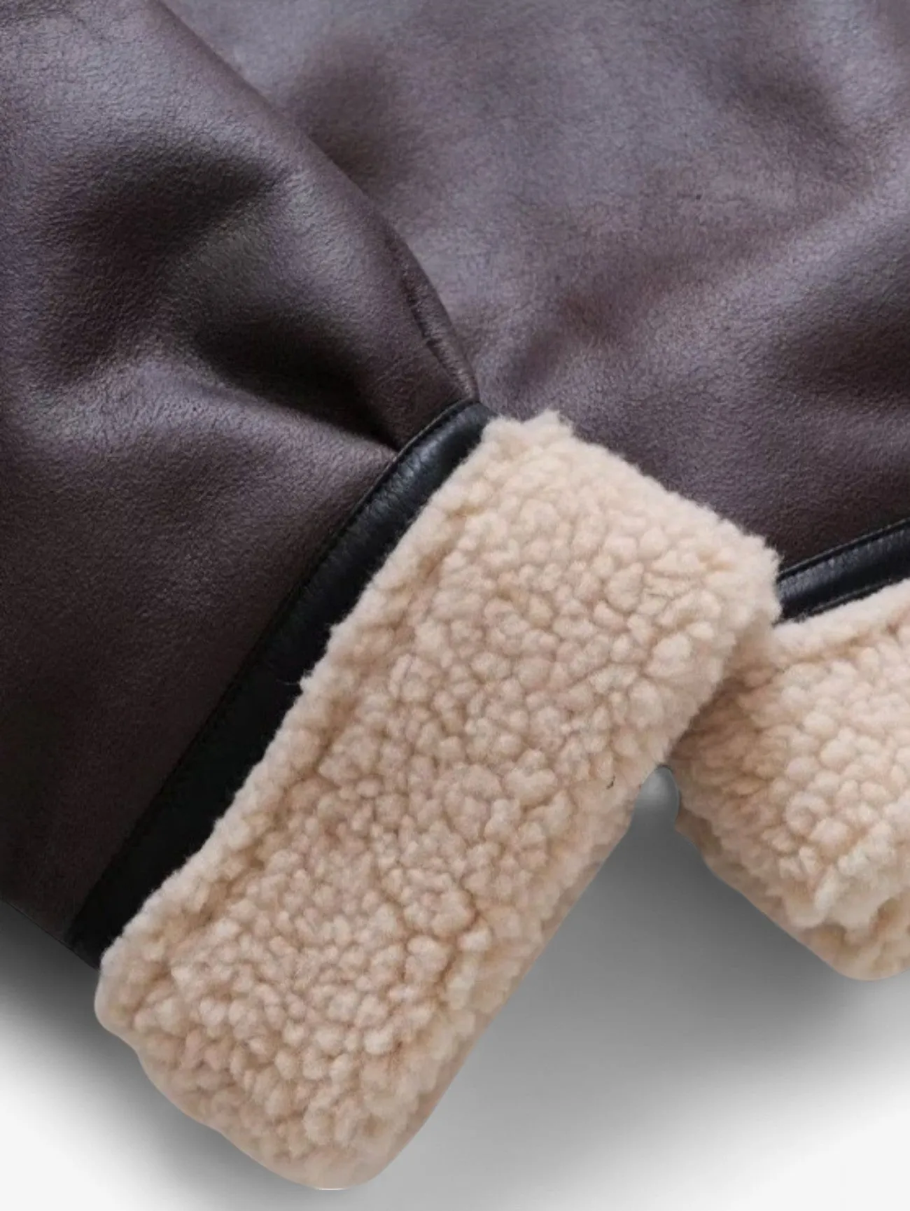 Foxes | Women's Motorcycle Jacket Warm Winter Coat with Belt