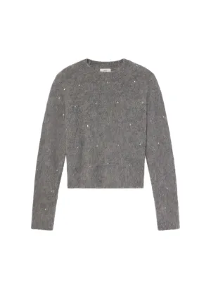 Frankie Sweater in Heather Grey