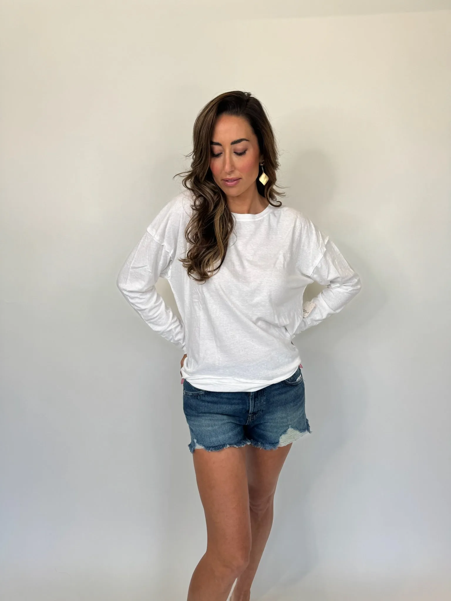 Free People Nina Long Sleeve Tee